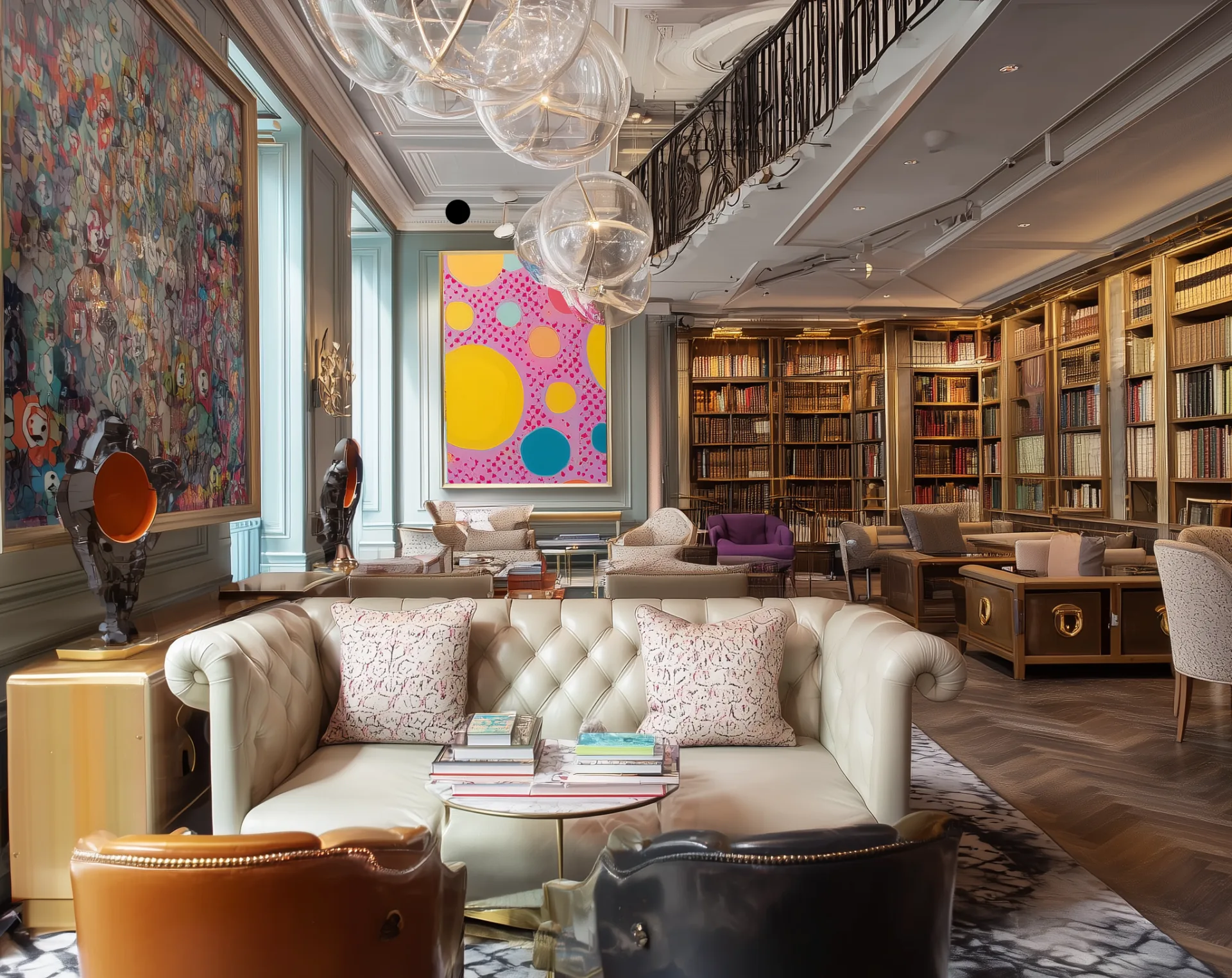 Members Lounge at Curzon House - Private Members Club Mayfair